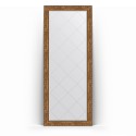 Зеркало с гравировкой в багетной раме Evoform Exclusive-G Floor BY 6312 80 x 200 см, виньетка бронзовая