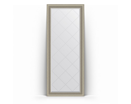Зеркало с гравировкой в багетной раме Evoform Exclusive-G Floor BY 6320 81 x 201 см, хамелеон