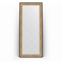 Зеркало с гравировкой в багетной раме Evoform Exclusive-G Floor BY 6333 85 x 205 см, барокко золото