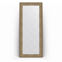 Зеркало с гравировкой в багетной раме Evoform Exclusive-G Floor BY 6335, 85 x 205 см, виньетка античная бронза