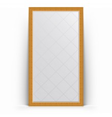 Зеркало с гравировкой в багетной раме Evoform Exclusive-G Floor BY 6349 110 x 199 см, сусальное золото