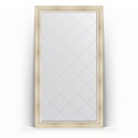 Зеркало с гравировкой в багетной раме Evoform Exclusive-G Floor BY 6368 114 x 204 см, травленое серебро