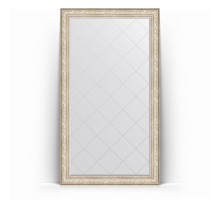Зеркало с гравировкой в багетной раме Evoform Exclusive-G Floor BY 6376 115 x 205 см, виньетка серебро