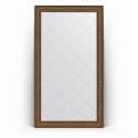 Зеркало с гравировкой в багетной раме Evoform Exclusive-G Floor BY 6377 115 x 205 см, виньетка состаренная бронза