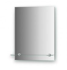 Зеркало с полочкой Evoform ATTRACTIVE, BY 0501, с фацетом 5 мм, 40 x 50 см