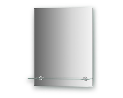 Зеркало с полочкой Evoform ATTRACTIVE, BY 0501, с фацетом 5 мм, 40 x 50 см