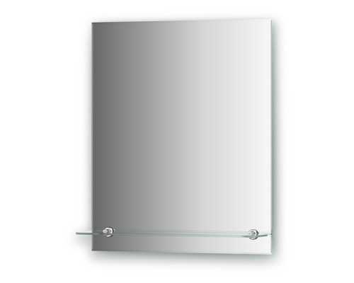 Зеркало с полочкой Evoform ATTRACTIVE, BY 0503, с фацетом 5 мм, 50 x 60 см
