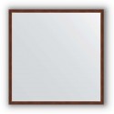 Зеркало в багетной раме Evoform Definite BY 0603 58 x 58 см, орех