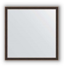 Зеркало в багетной раме Evoform Definite BY 0607 58 x 58 см, витой махагон