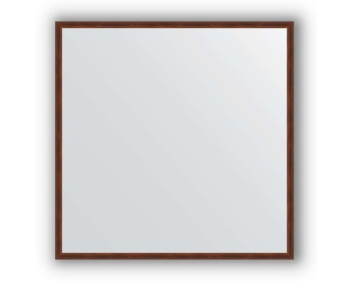Зеркало в багетной раме Evoform Definite BY 0654 68 x 68 см, орех