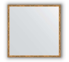 Зеркало в багетной раме Evoform Definite BY 0660 67 x 67 см, золотой бамбук