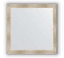 Зеркало в багетной раме Evoform Definite BY 0667 74 x 74 см, травленое серебро
