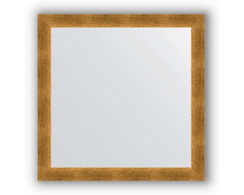 Зеркало в багетной раме Evoform Definite BY 0668 74 x 74 см, травленое золото