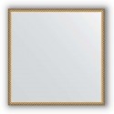Зеркало в багетной раме Evoform Definite BY 0669 68 x 68 см, витая латунь