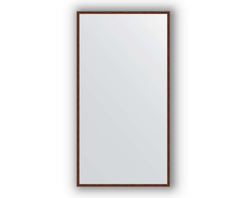Зеркало в багетной раме Evoform Definite BY 0740 68 x 128 см, орех