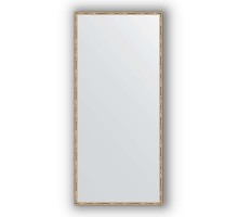 Зеркало в багетной раме Evoform Definite BY 0762 67 x 147 см, серебряный бамбук
