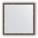 Зеркало в багетной раме Evoform Definite BY 0772 58 x 58 см, витая бронза