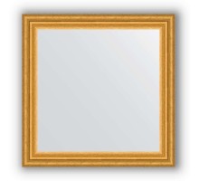 Зеркало в багетной раме Evoform Definite BY 0786 66 x 66 см, состаренное золото