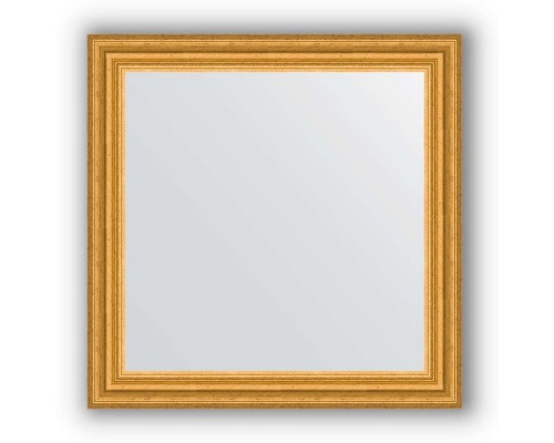 Зеркало в багетной раме Evoform Definite BY 0786 66 x 66 см, состаренное золото