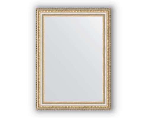 Зеркало в багетной раме Evoform Definite BY 0797 55 x 75 см, золотые бусы на серебре