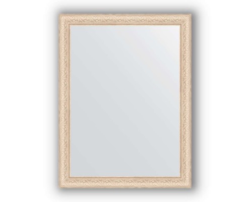 Зеркало в багетной раме Evoform Definite BY 1011 64 x 84 см, беленый дуб