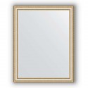 Зеркало в багетной раме Evoform Definite BY 1042 75 x 95 см, золотые бусы на серебре