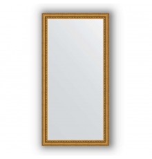 Зеркало в багетной раме Evoform Definite BY 1052 52 x 102 см, бусы золотые