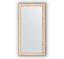 Зеркало в багетной раме Evoform Definite BY 1056 54 x 104 см, беленый дуб