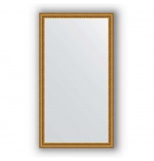 Зеркало в багетной раме Evoform Definite BY 1082 62 x 112 см, бусы золотые