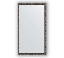 Зеркало в багетной раме Evoform Definite BY 1093 70 x 130 см, черненое серебро