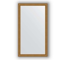 Зеркало в багетной раме Evoform Definite BY 1103 74 x 134 см, золотой акведук