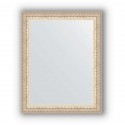 Зеркало в багетной раме Evoform Definite BY 1342 37 x 47 см, мельхиор