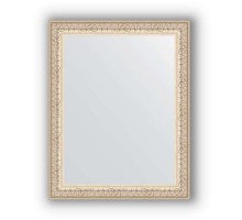 Зеркало в багетной раме Evoform Definite BY 1342 37 x 47 см, мельхиор