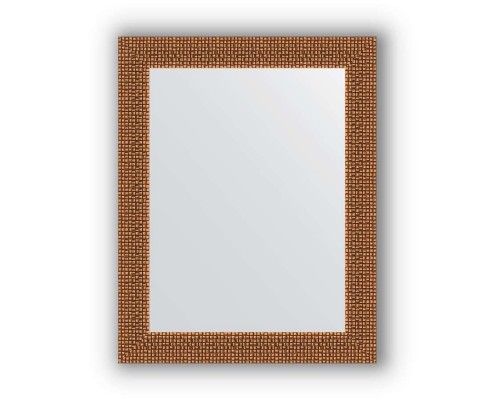 Зеркало в багетной раме Evoform Definite BY 3003 38 x 48 см, мозаика медь
