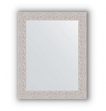 Зеркало в багетной раме Evoform Definite BY 3004 38 x 48 см, мозаика хром
