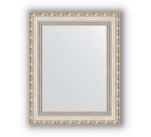 Зеркало в багетной раме Evoform Definite BY 3014 42 x 52 см, версаль серебро