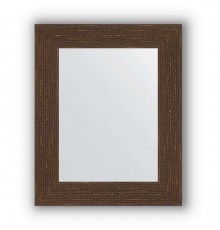Зеркало в багетной раме Evoform Definite BY 3017 43 x 53 см, мозаика античная медь