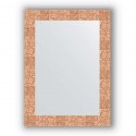 Зеркало в багетной раме Evoform Definite BY 3050 55 x 75 см, соты медь