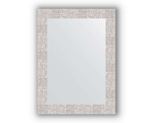 Зеркало в багетной раме Evoform Definite BY 3051 56 x 76 см, соты алюминий
