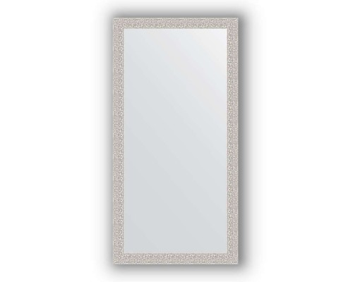 Зеркало в багетной раме Evoform Definite BY 3068 51 x 101 см, мозаика хром