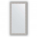 Зеркало в багетной раме Evoform Definite BY 3070 51 x 101 см, волна алюминий