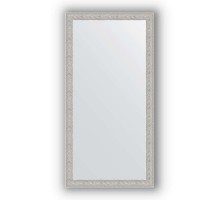 Зеркало в багетной раме Evoform Definite BY 3070 51 x 101 см, волна алюминий