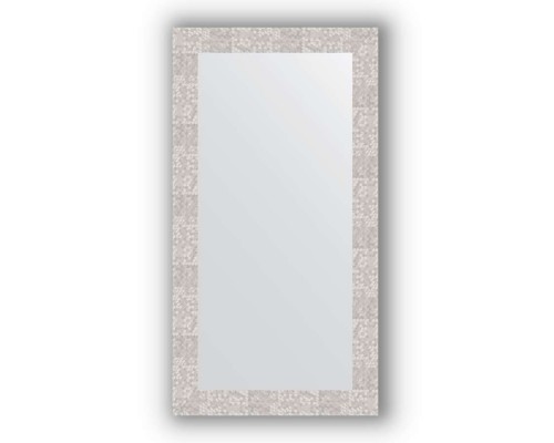 Зеркало в багетной раме Evoform Definite BY 3083 56 x 106 см, соты алюминий
