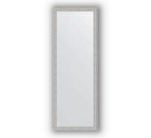 Зеркало в багетной раме Evoform Definite BY 3102 51 x 141 см, волна алюминий