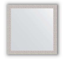 Зеркало в багетной раме Evoform Definite BY 3132 61 x 61 см, мозаика хром