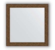 Зеркало в багетной раме Evoform Definite BY 3137 64 x 64 см, виньетка состаренная бронза