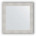 Зеркало в багетной раме Evoform Definite BY 3144 66 x 66 см, серебряный дождь