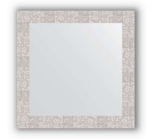 Зеркало в багетной раме Evoform Definite BY 3147 66 x 66 см, соты алюминий