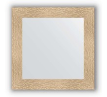 Зеркало в багетной раме Evoform Definite BY 3149 70 x 70 см, золотые дюны