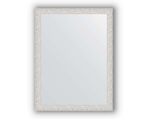 Зеркало в багетной раме Evoform Definite BY 3162 61 x 81 см, чеканка белая